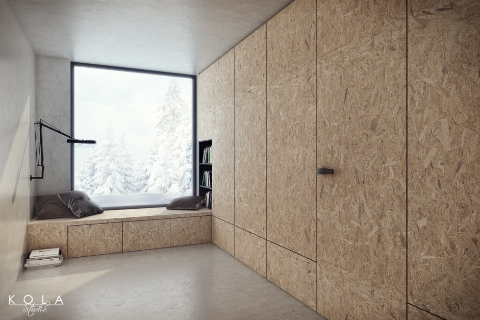 projet d'interieur et visualisation pour entra